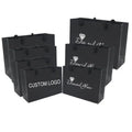 KM European Boutique Clothes Matte Luxury Printed Custom Private Label Bags Packaging Paper Bag for Clothing Packaging