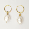 11-13  mm Baroque Pearl 925 Silver Earring  100% Nature Freshwater Pearl .wholesale Factory Price