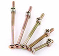 Top Heavy Carbon Steel Furniture Bolts and Nuts Set With Barrel Nuts Dowel Nut Connector Fastener Fixing Screws Set