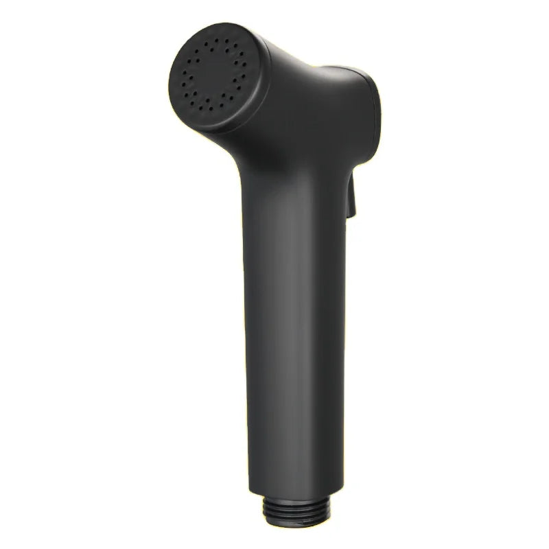 Black Jet Spray Toilet Abs Bathroom Toilet Bidet High Pressure Shower Head Shattaf Handheld Shattaf