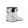 White Kids' Typhoon Motocross/Enduro Boots Protective Gear Made in Italy