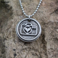 Vintage Tiny Camera Charm Necklace Mini Photographer Photo Photography Creative Jewelry Gifts
