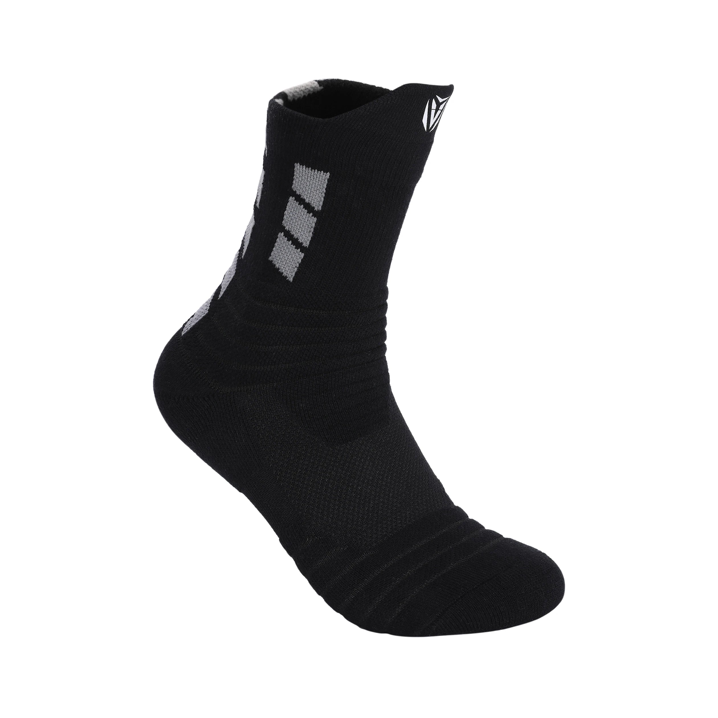 Wholesale Customize Breathable Comfortable Athletic Basketball Crew Socks Compression Sport Socks Polyester/Spandex/Nylon