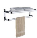 HOMEDEC Wall Mounted Chrome Stainless Steel Towel Rack High Quality Modern Bathroom & Kitchen Towel Holder with 3-Year Warranty