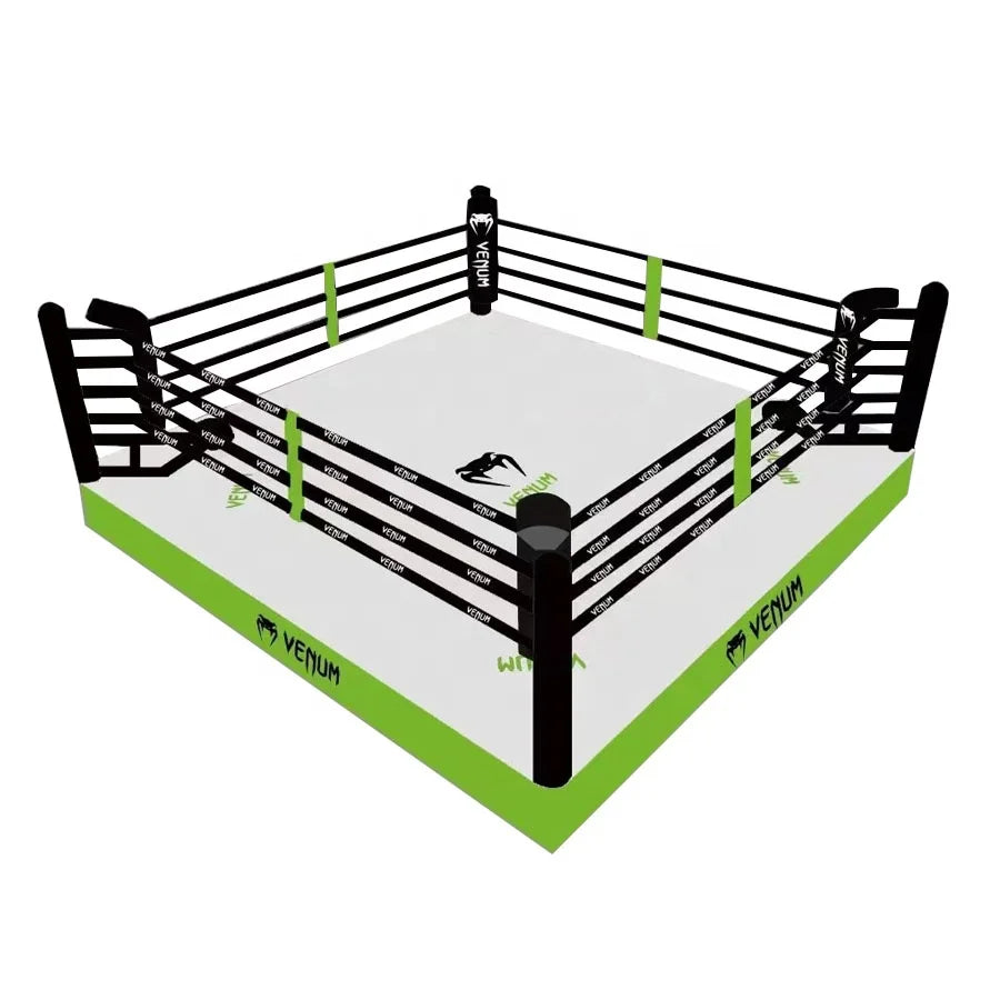 Customized Good Prices Used Professional Floor Boxing Ring 6m*6m AIBA Standard Heavy-Gauge Structural Steel UFC MMA Standard