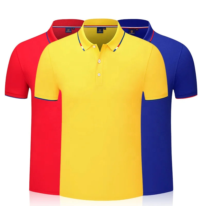 Summer Spring Quick Dry Polyester Polo Shirts Sport Golf t Shirts Over Size Polo t Shirts for Men and Women