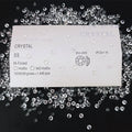 Yantuo Non-Hot Fix Crystal Rhinestones Nail Flatback Stone SS3-SS50 Flat Back Glass for Nail Art Shoes Bags Garments Phone Cases