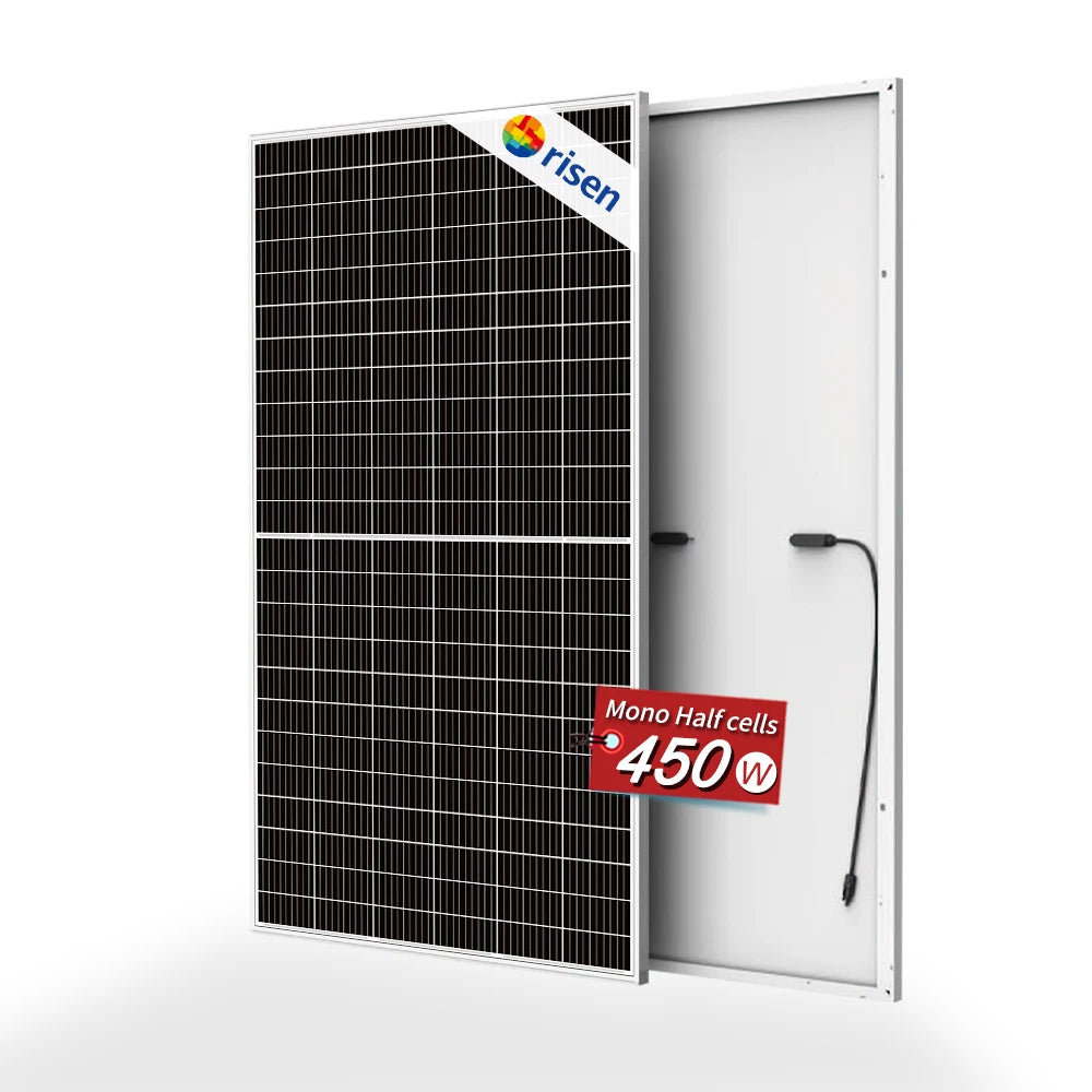 Risen Solar Half Cell Mono 450W 500W 600W 700W 800W Half Cut TOPCon Solar PV Panels 1000W