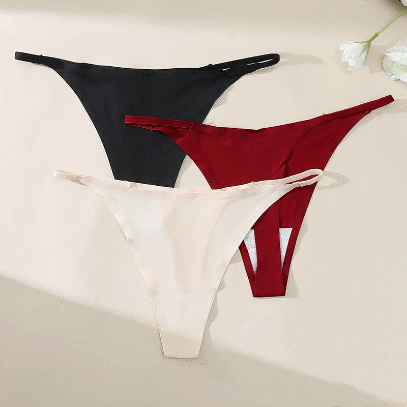 Hot Sale Sexy Underwear Hot Women's Lingerie Thongs Solid Color Thong Bundle Women's Clothing Thong g String