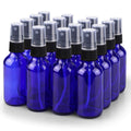 Factory Direct Supply 2OZ Amber Glass Small Empty Spray Bottles Reusable Fine Mist Sprayer for Essential Oils Packaging