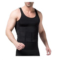 Men's Sleeveless Compression Tank Top Body Shaper Breathable Slimming Vest for Abs and Abdomen Rehabilitation Equipment