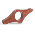 Reading Bookmarks  Convenient Thumb Ring Reading  Book Assistant Handmade Red Walnut Wooden Book Page Holder