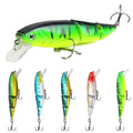 Tackle Products Luya Lures Minnow Lures 11cm/15.3g Three-section Bait Plastic Hard Fishing Lures