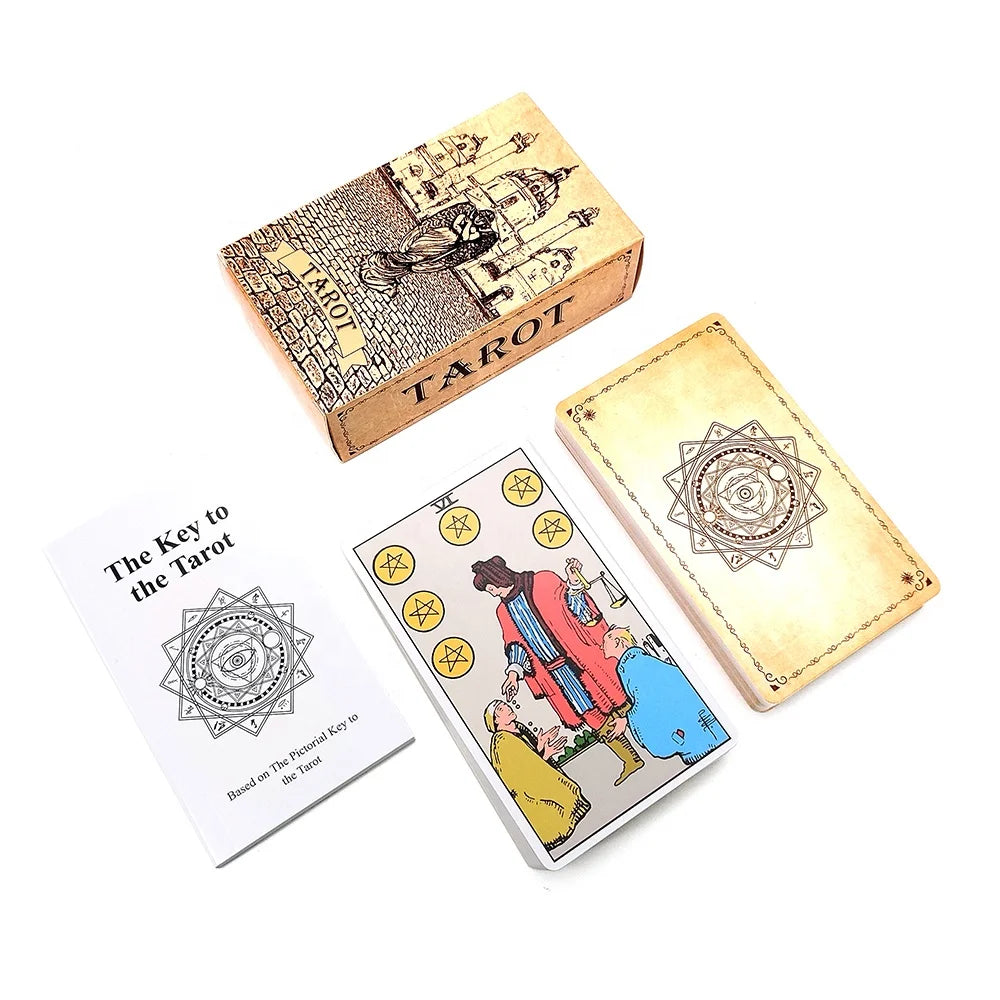 Custom Print Black Tarot Cards Deck for Sale Tarot Cards Custom Printing Wholesale