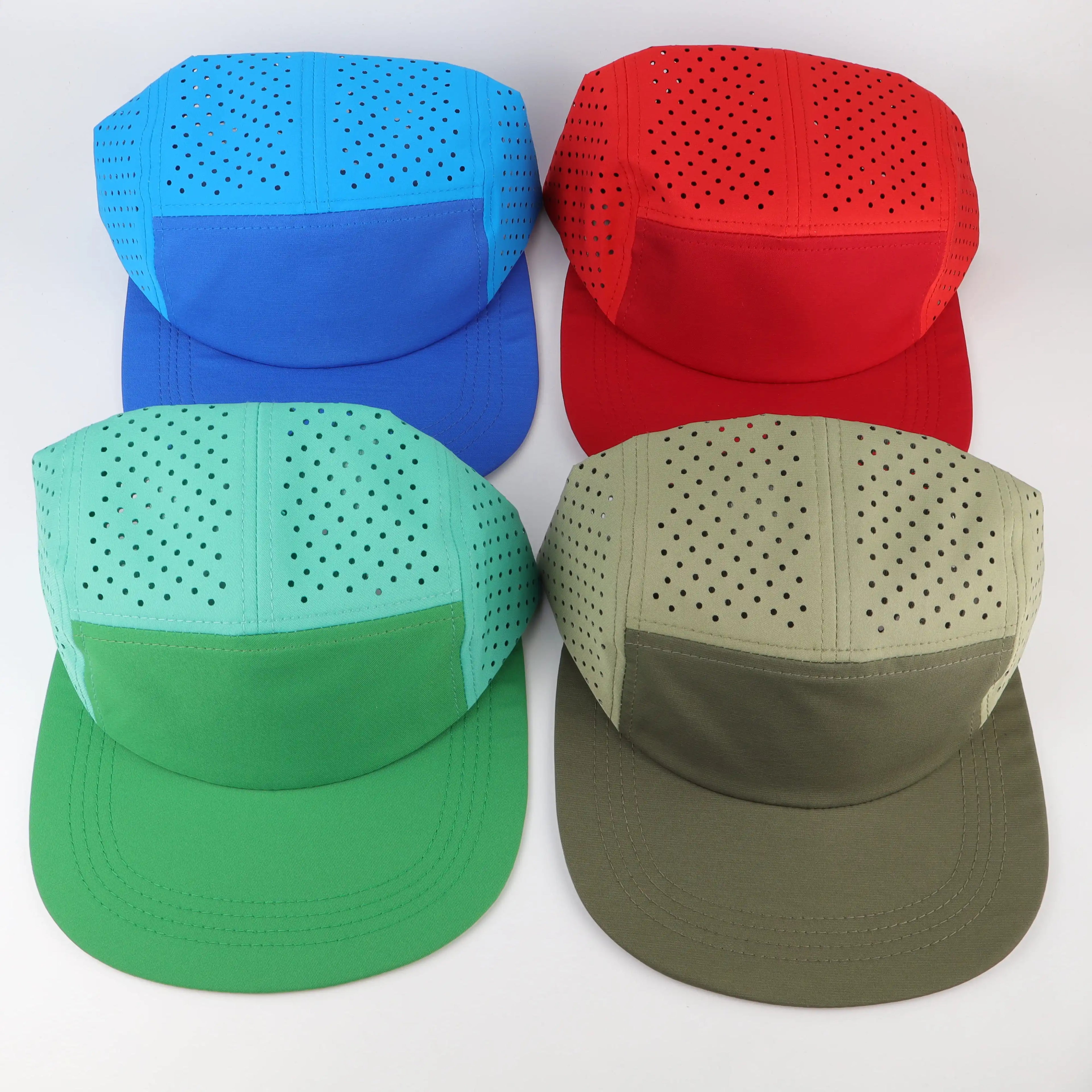 Light-weight Adjustable Casual Nylon 5-Panel Running Cap Printed Logo Cycling Outdoor Sports Fishing Camping Travel Winter