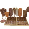 Display the New Color Set Necklace Bracelet Earrings Brooch Jewelry Display Shelf Fashion Personality Wholesale