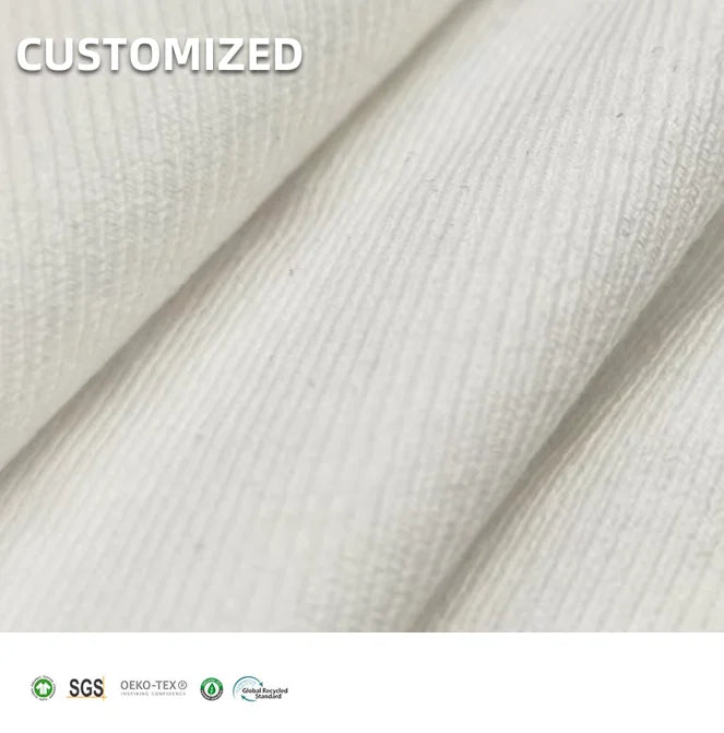 Breathable Moisture -Absorbent 68%Organic Cotton 28%Bamboo 4%Spandex Jersey for Skirts