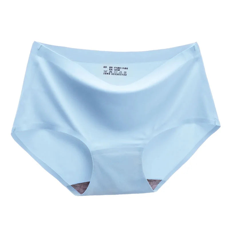 Breathable Underwear Seamless Ultrathin Comfortable Women Underwear Various Pure Colours