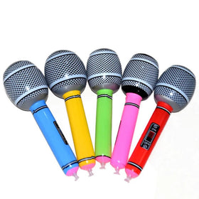 Inflatable Kids Plastic Toy Microphone