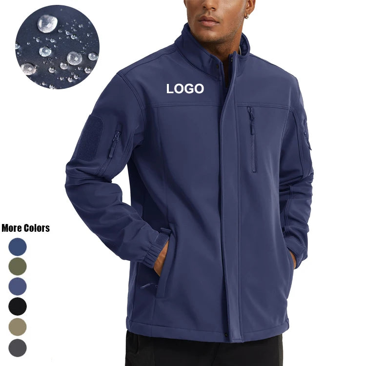 Tactical Jacket Waterproof Wind Breaker Softshell Hiking Fishing Jacket Windproof Jacket for Men Wholesale