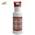 500ml Sublimation Heat Transfer Logo Novelty Eco-Friendly Aluminum Sports Bottles with Straw Customized Color Outdoor Use