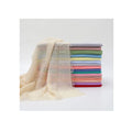Wholesale Solid Color Monochrome Cotton Linen Shawl Breathable Pleated Tudung Scarf Muslim Fashion Hijab Ethnically
