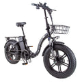 New Design KETELES Cheap 20 Inch 48v KF9 Aluminum Alloy Foldable Frame 25AH 7 Speed City Electric Bike for Adult
