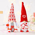 Wholesale Valentine Gnomes Plush Decorations Valentines Day Decoration Home Table Elf Gnomes Decor Ornaments