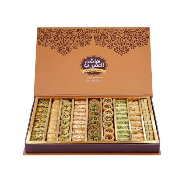 Bulk 3x3 Pastry Box Gift Ramadan Bakery Food Packaging Custom Pastry Baklava Boxes Luxury
