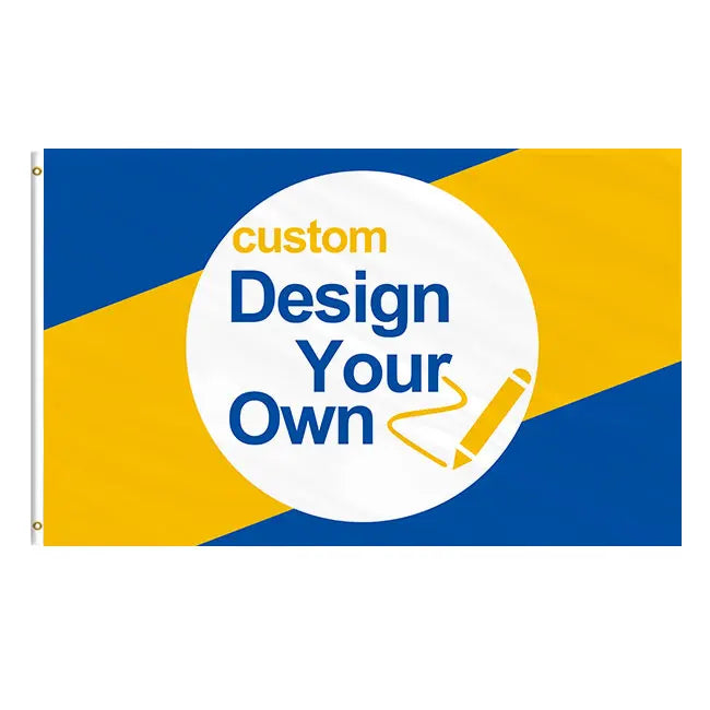 Cheap Custom Flags Wholesale Customized Red White  3*5FT Blue 4*6FT Flag Advertising Wall Flag Banner