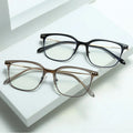 Computer Blue Light Blocking Glasses Spectacles Oversized Women TR90 Eyeglasses Frame