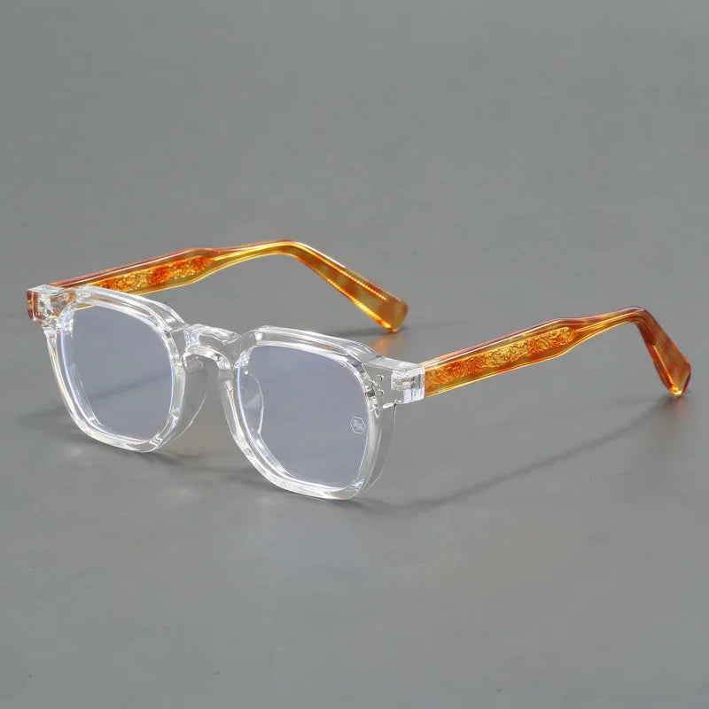 Retro Large Frame Oval Eyeglasses Designer Anti Blue Light Blocking Computer Eyeglasses Frames Bulk