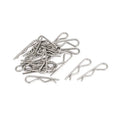 Stainless Steel R Shape Clip Spring Cotter Tractor Pins Wave R Clip for Lock