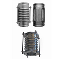 Flanged Elastic Vacuum Metal Corrugated Expansion Joint High Temp Resistant Flexible Metal Corrugated Bellows Expansion Joint