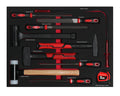 11PCS EVA Foam Hardware Hammers Pliers Spanners Professional New Mechanics Tool Set for Auto Repairing
