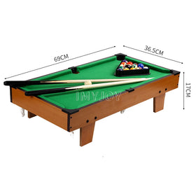 Indoor Home Desktop Pool Balls Table Sets Mini Snooker Pool Gaming Toy Billiard Table for Kids Gift