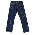 DENIMGUYS Good Quality 20 OZ Japanese Selvedge Denim Men Fashion Streetwear Custom Stitching Men's Blue Straight Leg Jeans