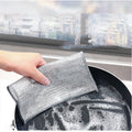 Eco-Friendly Steel Wire Ball Enhanced Microfiber Kitchen Dishcloth for Stubborn Stains