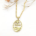 316l Necklace Guam Necklace Guam Jewelry Pacific Islander Jewelry Hawaii Necklace Gold Joyeria En Acero Inoxidable
