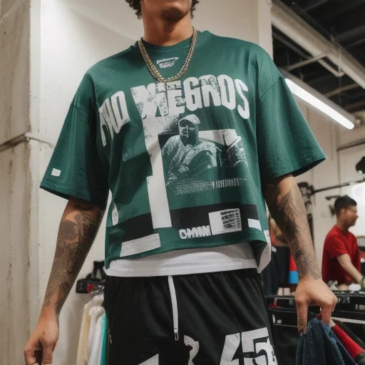 Custom Mens Heavyweight Drop Shoulder Boxy T-Shirts Oversized Boxy Cropped Tee Shirt Tshirt Blank Boxy Fit Crop t Shirt Men