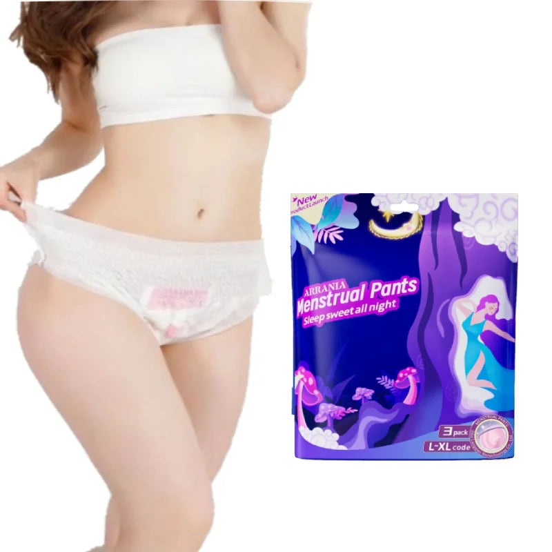 Factory Stock Large-sized Sanitary Napkins with Strong Absorption for Night Menstrual Pants