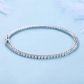 2022 Trending Jewelry Oem Natural Diamond 18k Real Gold Diamond Tennis Bracelet for Women