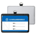 Personalized Business Card Holder Sublimation Blank Leather PU Case for Men Women Name Card and Employee's Card Box