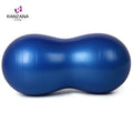 45*90cm PVC Peanut Ball Exercise Pilates Yoga Balance Ball Fitness Training Inflatable Yoga Ball