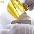 9x9cm Taiwan Gold Foil Leaf  Imitation Gold Leaf for Gilding and Decorating Furniture Frame Flowers
