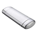 Hard Metal Eye Glasses Spectacle Case Box Storage Aluminum Silver Floral Sunglasses Case Protector