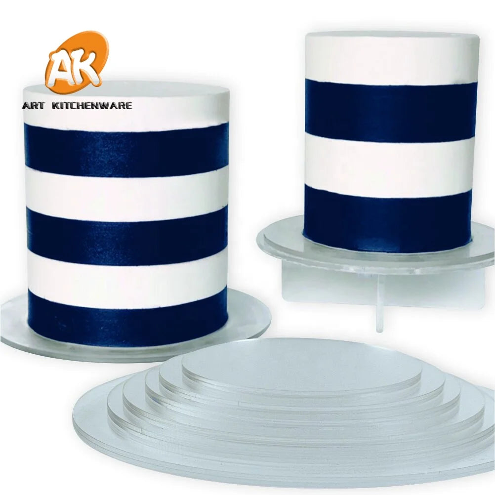 AK Round Acrylic Cake Disks Cake Boards Round Wedding Centerpieces Table Decorations Cake Drum Acrylic Disc Bases Para Pastel