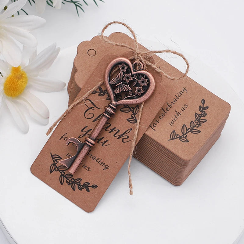 Butterfly Key Bottle Opener Keychain Souvenir Gift Metal Retro Pendant Key Chain Metal Craft Decoration Beer Opener Keychain