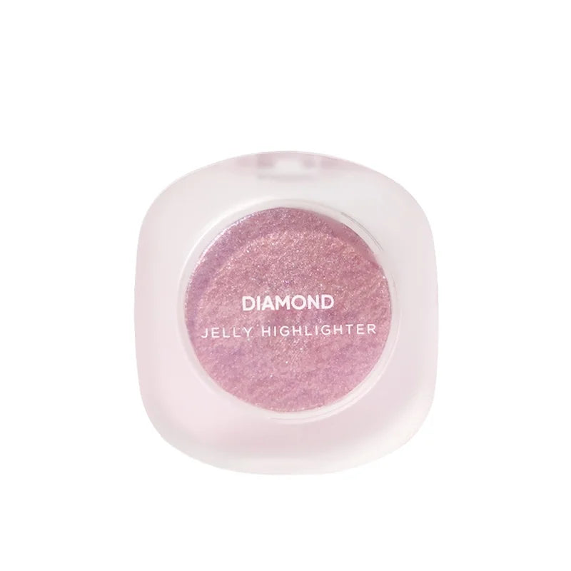 VIBELY Wholesale Makeup Naturally Brighten Skin Glitter Lasting Cosmetics Diamond Shimmer Highlighter