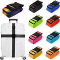 Portable Travel Organizer Luggage Straps Custom Adjustable Travel Nylon Luggage Belt Strap